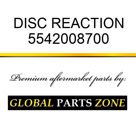 DISC, REACTION 5542008700
