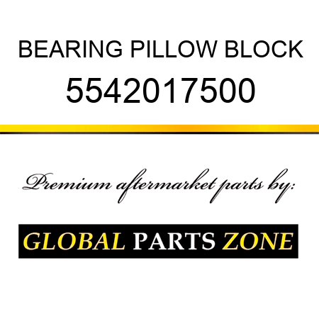 BEARING, PILLOW BLOCK 5542017500