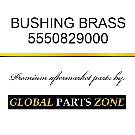 BUSHING, BRASS 5550829000
