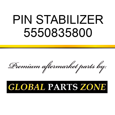PIN, STABILIZER 5550835800