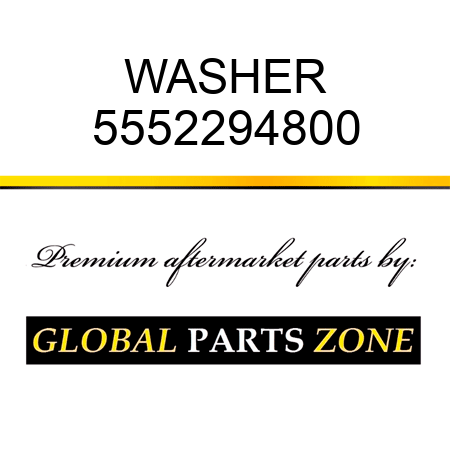 WASHER 5552294800