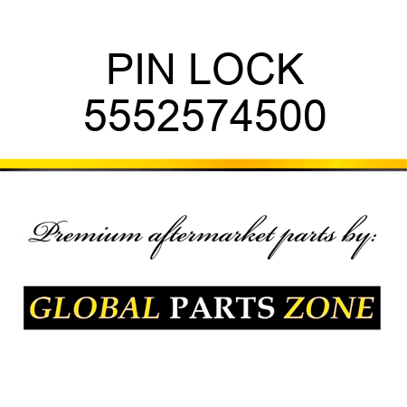 PIN, LOCK 5552574500