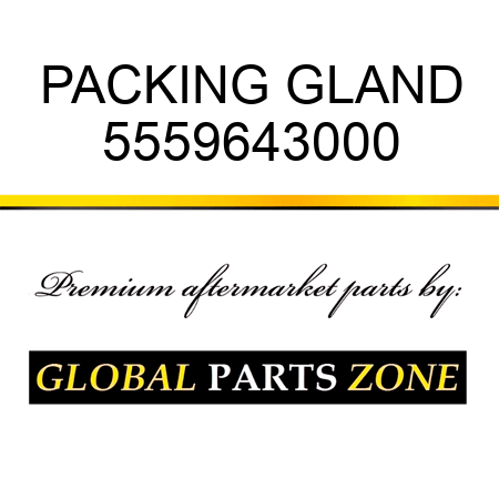 PACKING, GLAND 5559643000