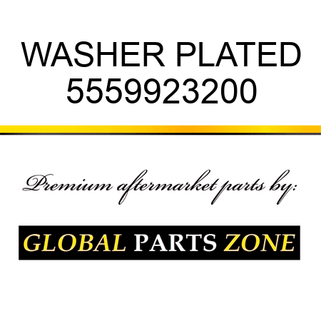 WASHER, PLATED 5559923200