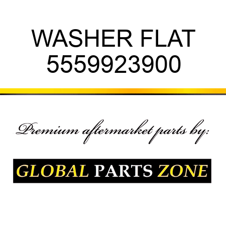 WASHER, FLAT 5559923900