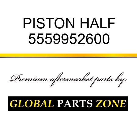 PISTON HALF 5559952600