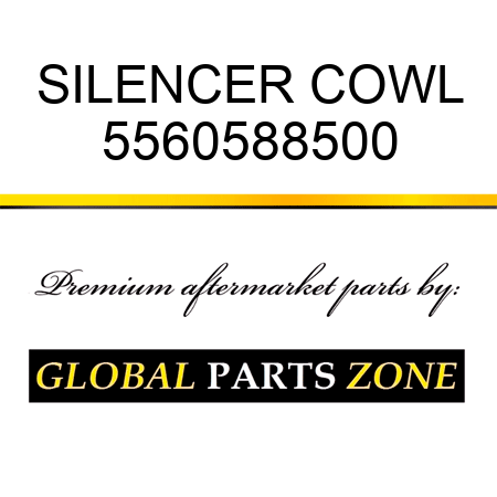 SILENCER, COWL 5560588500