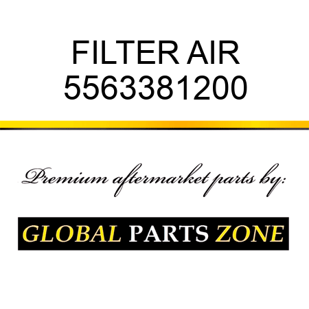 FILTER, AIR 5563381200