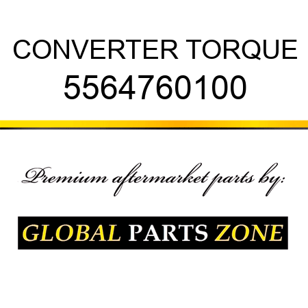 CONVERTER, TORQUE 5564760100