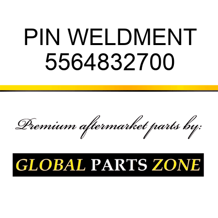 PIN WELDMENT 5564832700