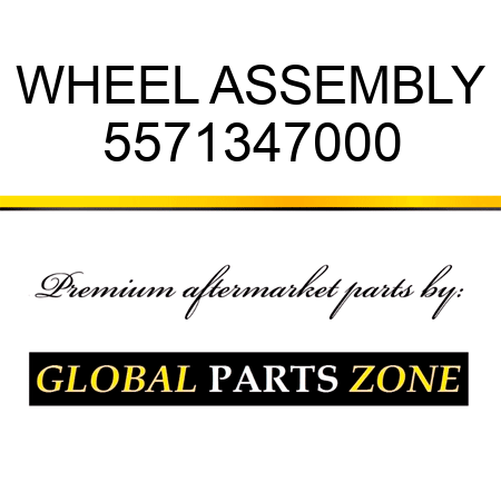 WHEEL ASSEMBLY 5571347000