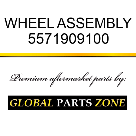 WHEEL ASSEMBLY 5571909100