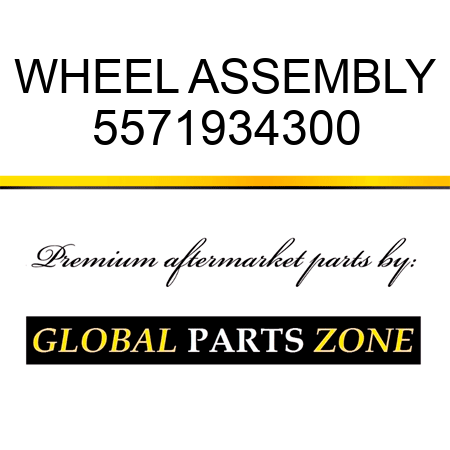WHEEL ASSEMBLY 5571934300
