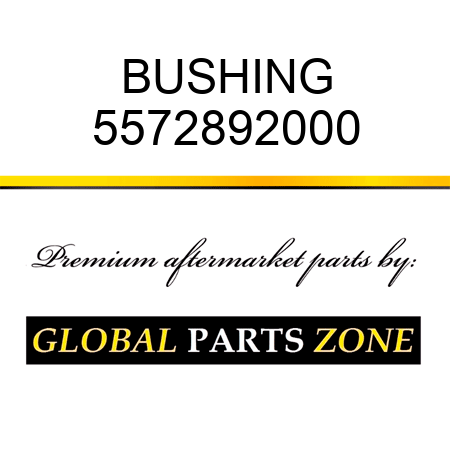 BUSHING 5572892000