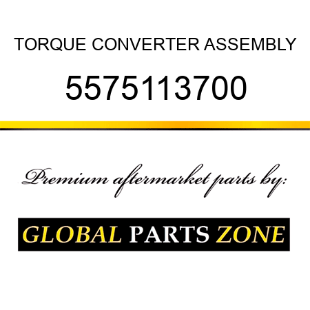 TORQUE CONVERTER ASSEMBLY 5575113700