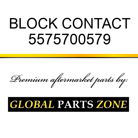 BLOCK, CONTACT 5575700579