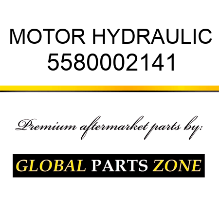 MOTOR, HYDRAULIC 5580002141