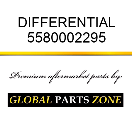 DIFFERENTIAL 5580002295