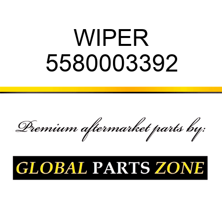 WIPER 5580003392