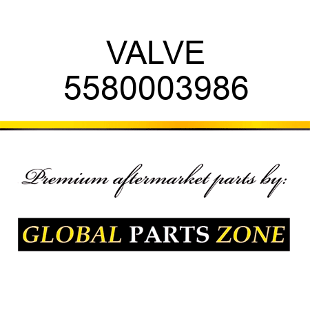 VALVE 5580003986