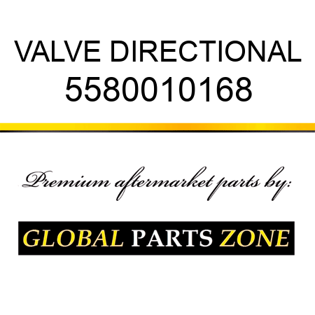 VALVE, DIRECTIONAL 5580010168