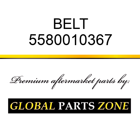 BELT 5580010367