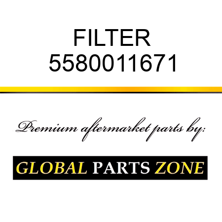 FILTER 5580011671