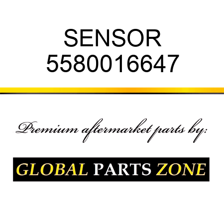 SENSOR 5580016647