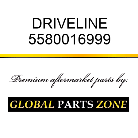 DRIVELINE 5580016999