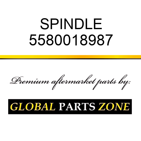 SPINDLE 5580018987