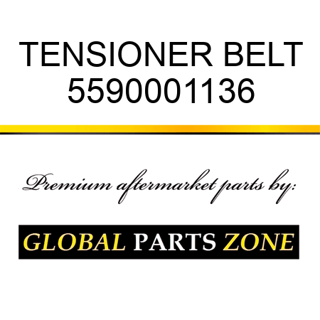 TENSIONER, BELT 5590001136