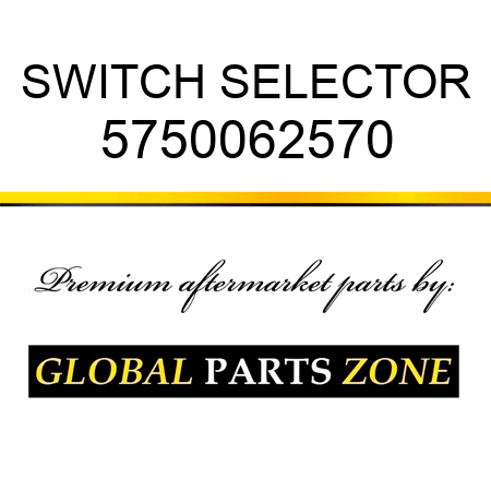 SWITCH, SELECTOR 5750062570