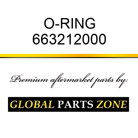 O-RING 663212000