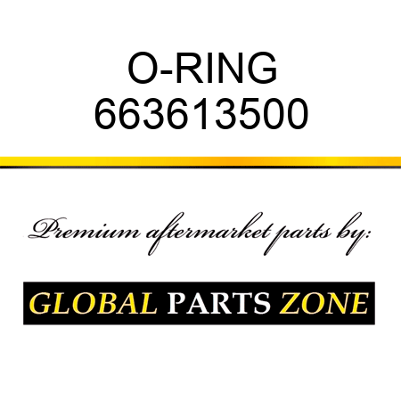 O-RING 663613500