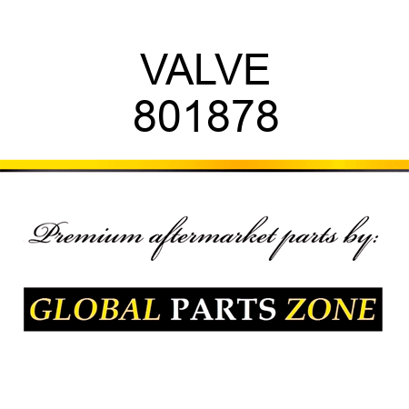 VALVE 801878