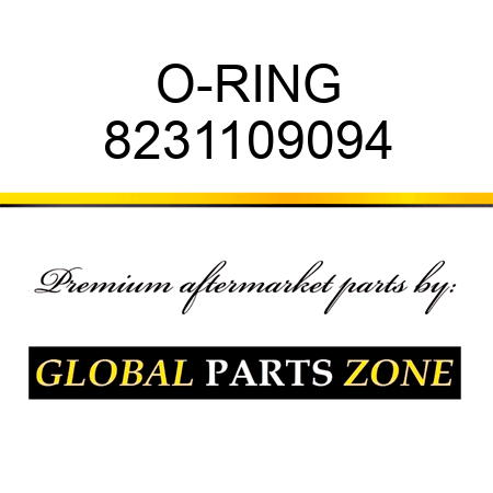 O-RING 8231109094