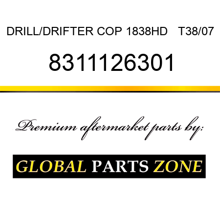 DRILL/DRIFTER, COP 1838HD + T38/07 8311126301