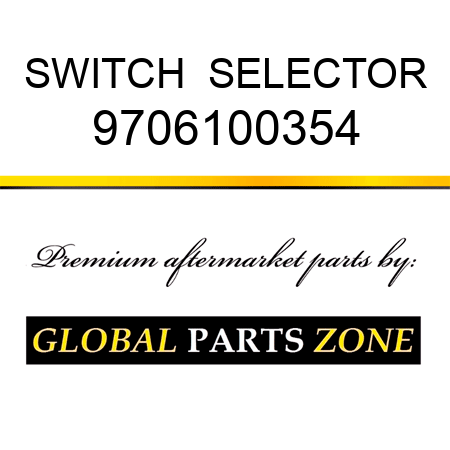 SWITCH , SELECTOR 9706100354