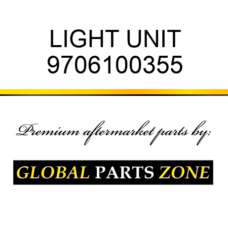 LIGHT UNIT 9706100355