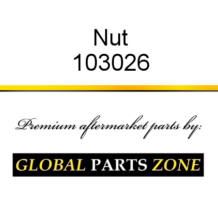 Nut 103026