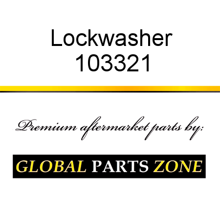 Lockwasher 103321