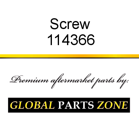 Screw 114366