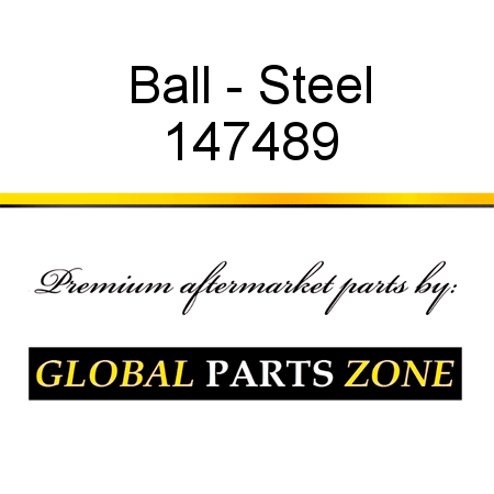 Ball - Steel 147489