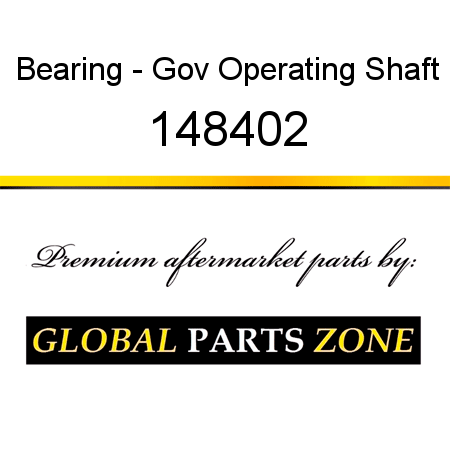 Bearing - Gov Operating Shaft 148402