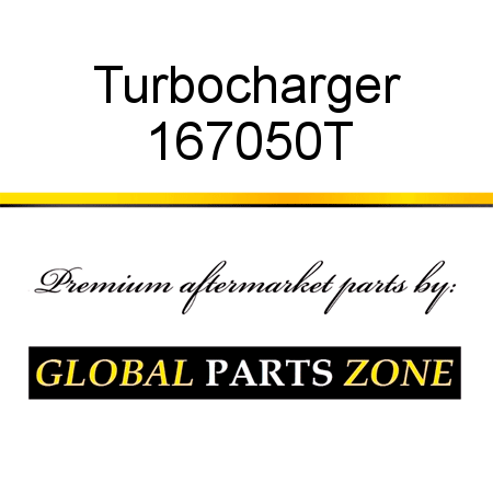 Turbocharger 167050T