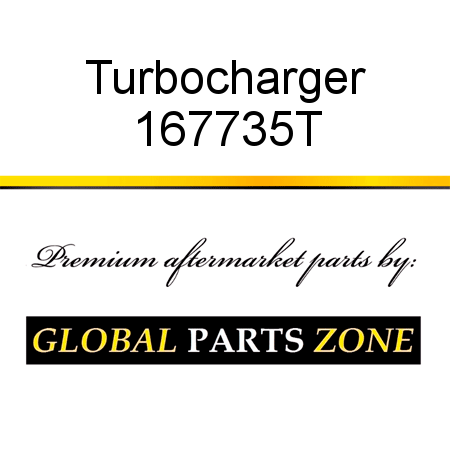 Turbocharger 167735T