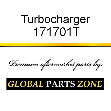 Turbocharger 171701T