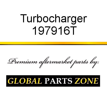 Turbocharger 197916T