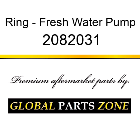 Ring - Fresh Water Pump 2082031