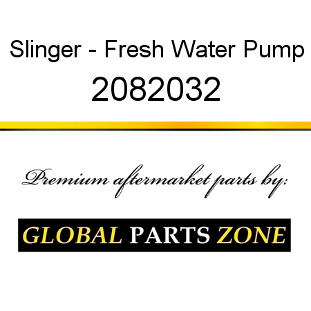 Slinger - Fresh Water Pump 2082032